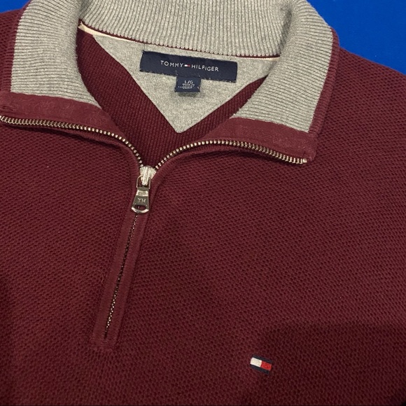 Quarter zip crew neck - Picture 2 of 2